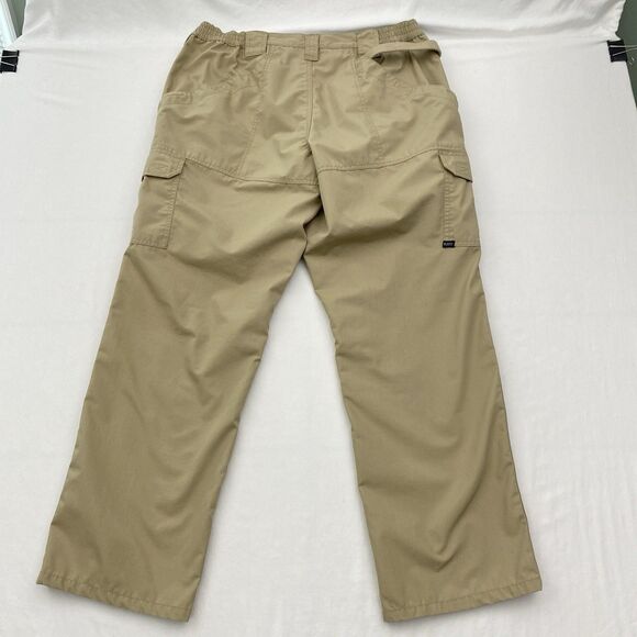 511 Tactical Cargo Pants Womens 18 Khaki Tan Straight Leg Pockets EMT Military - Picture 2 of 13